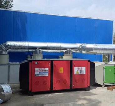 鋼鐵廠煙氣脫白過濾水汽設備 